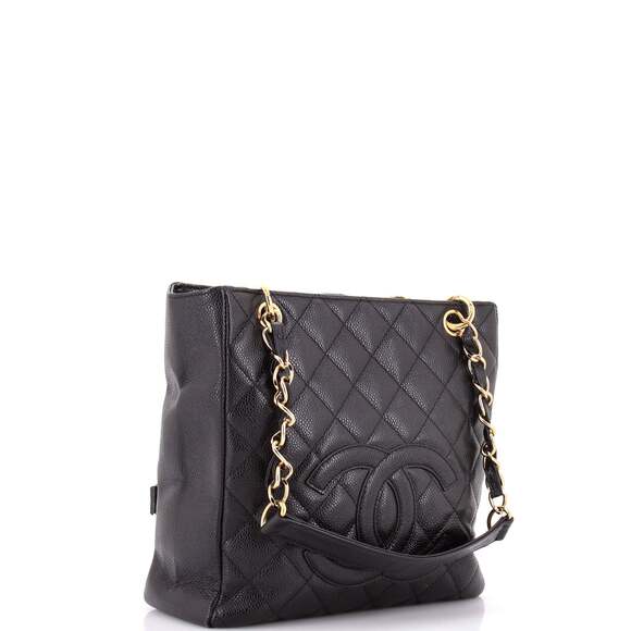 Chanel Petite Shopping Tote Quilted #240068C27B - Picture 2 of 8